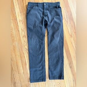 Prana Men’s 34 Slim fit 5 pocket jeans chinos lightweight cotton blend NWOT